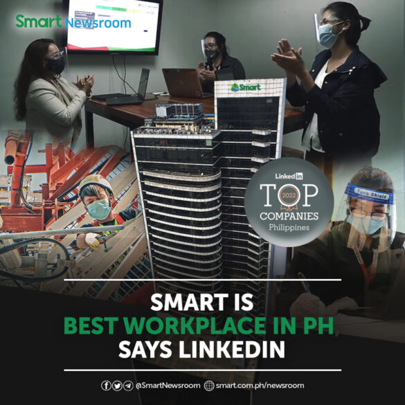 Smart is best workplace in PH, says LinkedIn