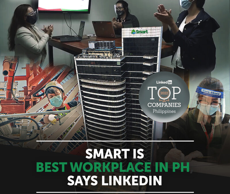 Smart is best workplace in PH, says LinkedIn