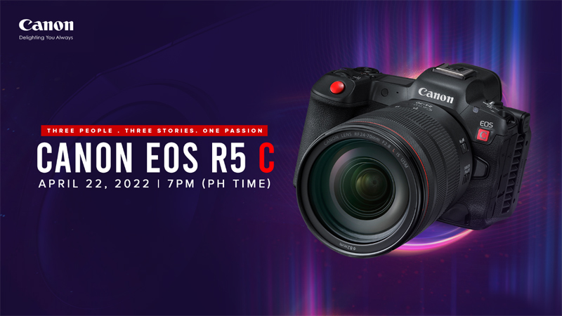Canon Philippines Redefines the Future of Camera Technology with Arrival of  the Much-awaited Canon EOS R5 C and Virtual Reality Ready RF 5.2mm f/2.8L Dual  Fisheye – SwirlingOverCoffee