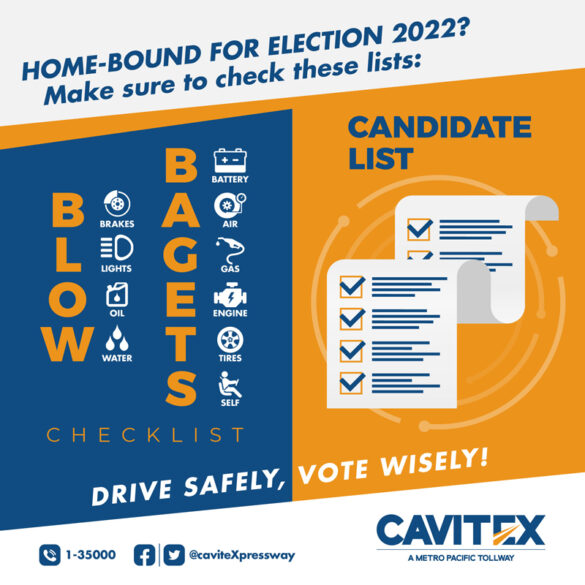 CAVITEX Brace for 2022 Election Day Motorist Surge