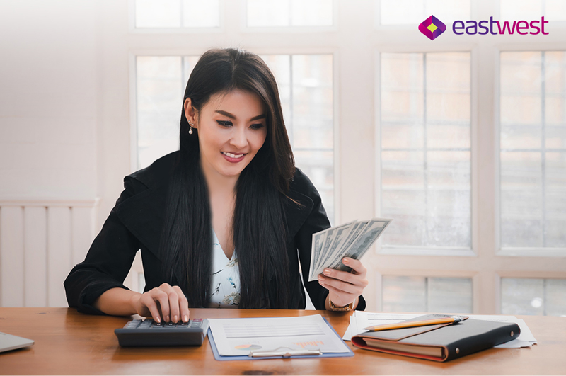 Earn more with EastWest’s USD Savings and Time Deposit accounts
