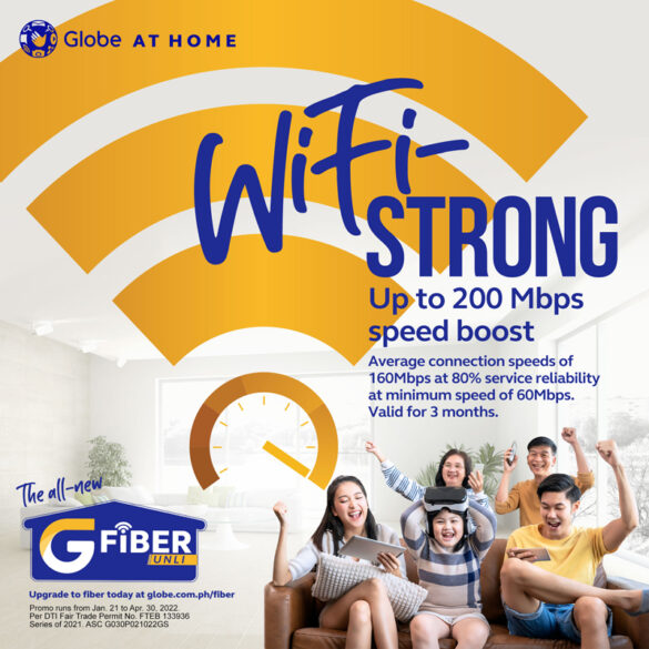 Globe At Home GFiber:  An essential tool for WFH and online class setups