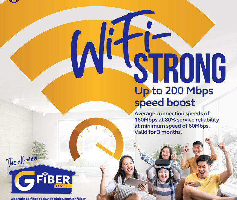 Globe At Home GFiber:  An essential tool for WFH and online class setups