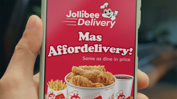 ‘Wag matakot sa delivery! Your Jollibee favorites now made #MasAffordelivery!