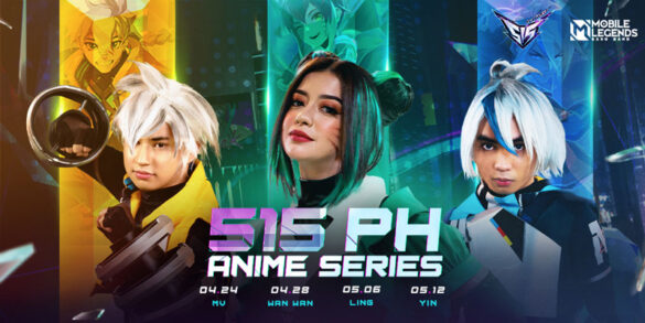 WATCH: MLBB Philippines premieres 515 PH Anime Series featuring Filipino actress Sue Ramirez and MLBB pro players Killuash, Sumpak
