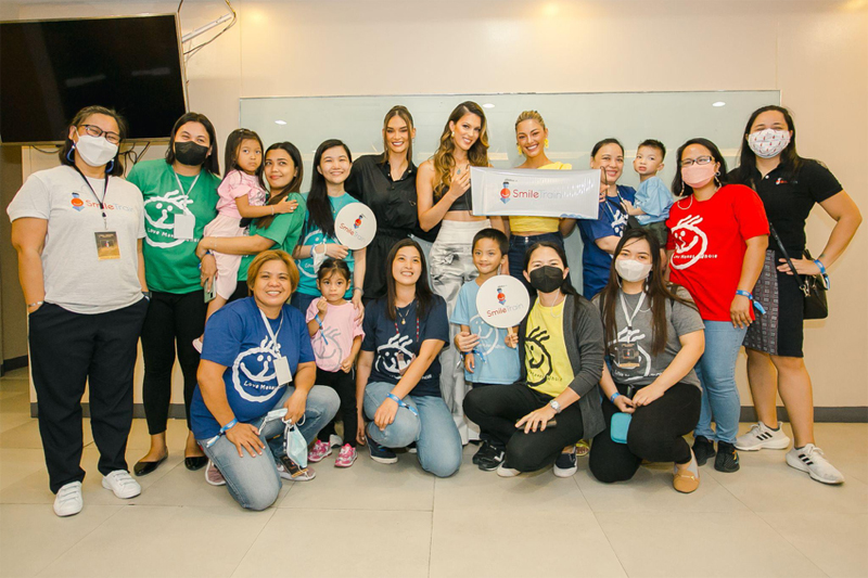 Smile Train Ambassadors and Miss Universe Queens Reunited to Continue Spreading Smiles in the Philippines
