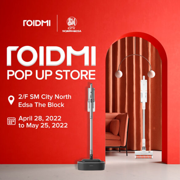 Get the cordless vacuum & mop cleaner you’ve always wanted at ROIDMI’s pop-up in SM North Edsa