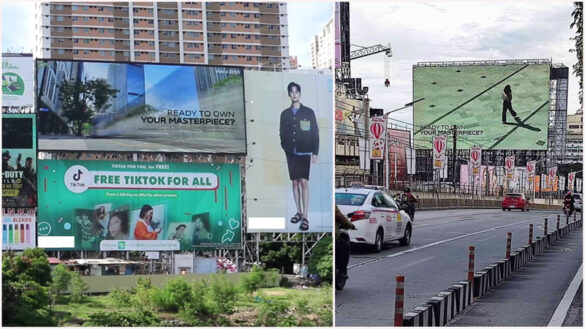 Larger than life vivo ads across Metro Manila encourage Filipinos to "Own Your Masterpiece"