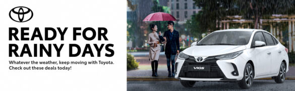 Be ready for rainy days this June with exclusive deals from Toyota