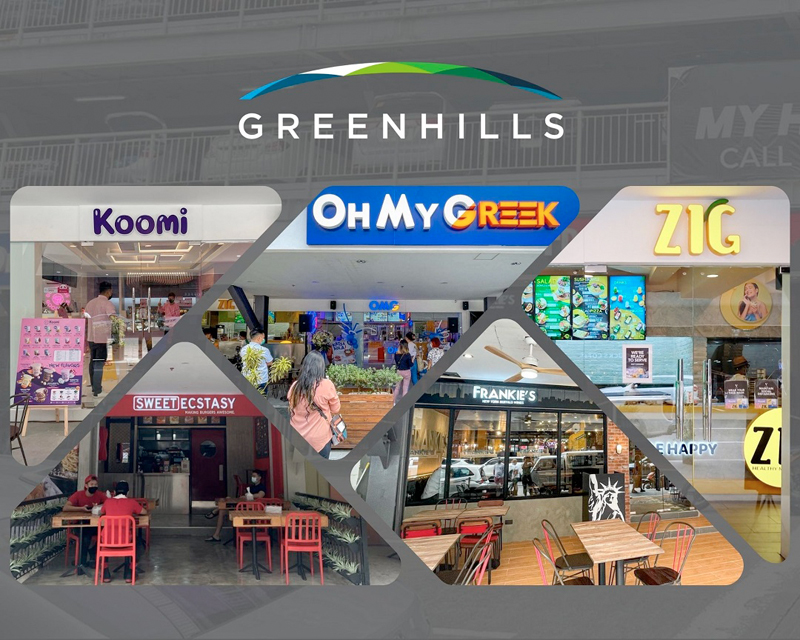 Looking for new and exciting restaurants to try? Visit Greenhills P6, in front of Theatre Mall!