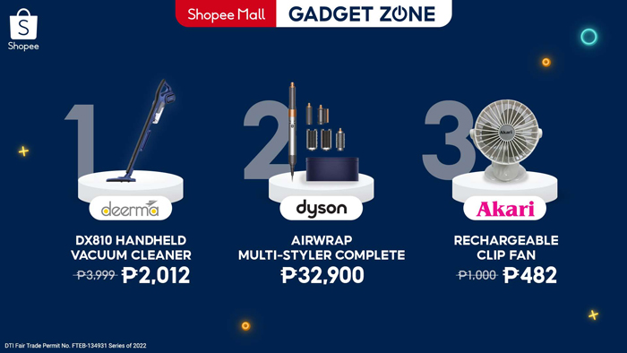 Here’s a quick guide on 11 of the trending gadgets and accessories available on Shopee’s Gadget Zone