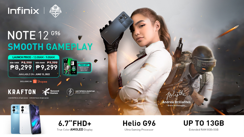 Meet the new Infinix ambassador: Time to see Andrea Brillantes in absolute gaming action