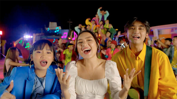 Jollibee celebrates the unique Joy of being Pinoy in music video featuring Francine Diaz, Adie, and Alex Bruce