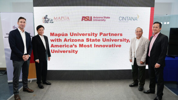 Mapúa University Partners with Arizona State University, America’s Most Innovative University