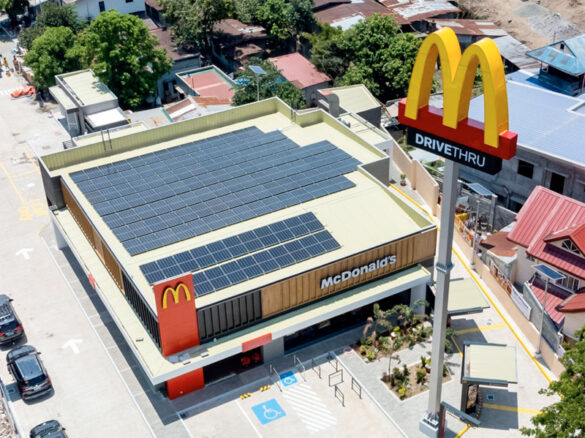 Going Green for Good: McDonald's opens new solar-powered restaurants