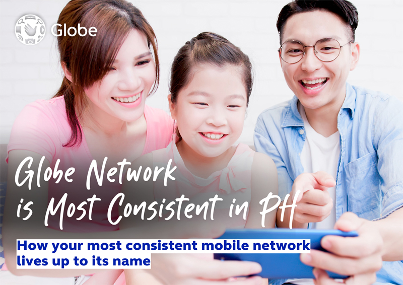 Globe Network is Most Consistent in PH | How your most consistent mobile network lives up to its name