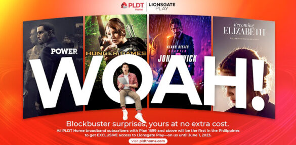 PLDT Home inks exclusive partnership with Lionsgate Play for the next big thing in streaming