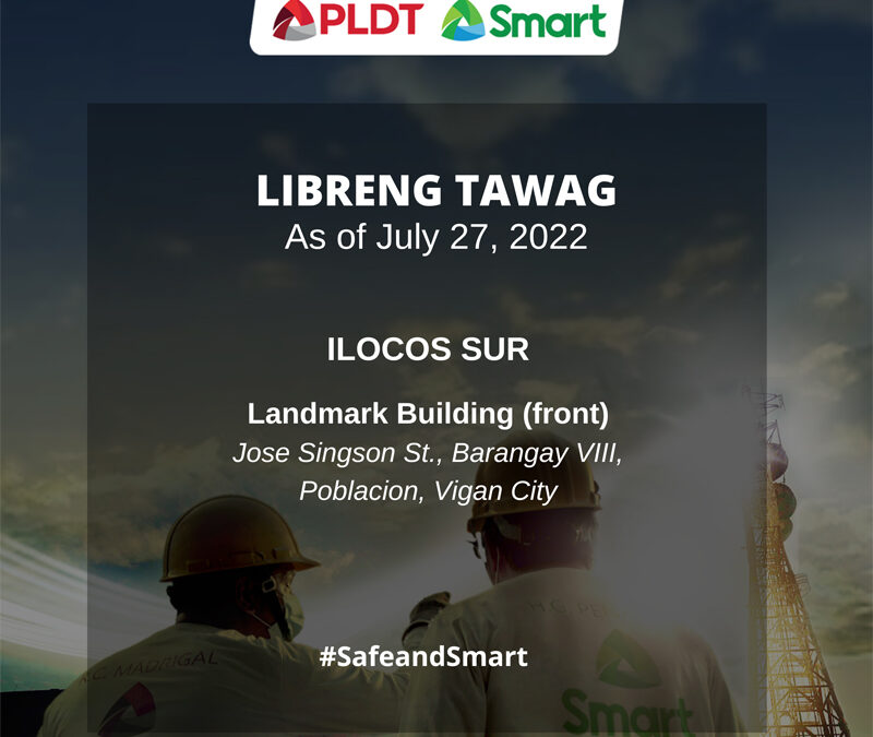 PLDT, Smart First to Offer Free Call Services in Quake-Hit Vigan, Abra Next