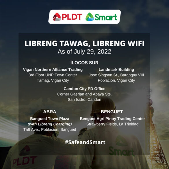 PLDT and Smart fully restore affected services in quake-hit provinces, extend free calls