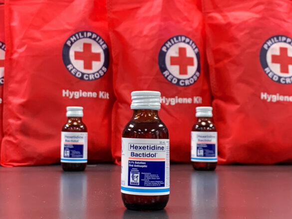 J&J Philippines donates Hexetidine Bactidol to the Philippine Red Cross for new normal protection