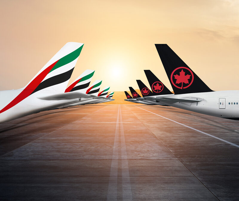 Emirates and Air Canada Form Strategic Partnership