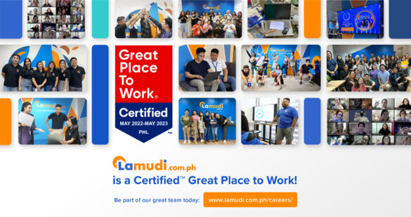 Lamudi Philippines Certified as a Great Place to Work