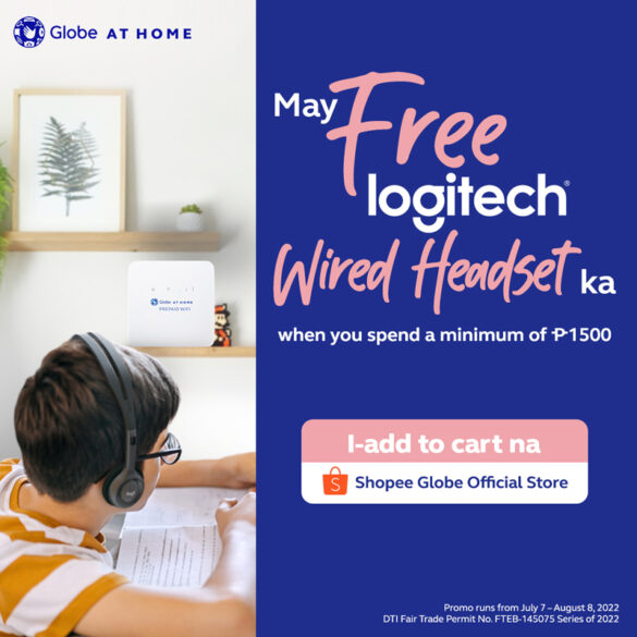 Gear up for the new school year with Globe At Home and Logitech’s back-to-school deals at Shopee