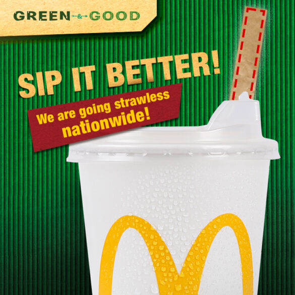 A sustainable shift: McDonald’s PH now on strawless lids nationwide