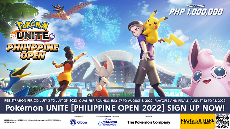 Globe launches first-ever Pokémon Unite Tournament in PH P1-M prize pool up for grabs