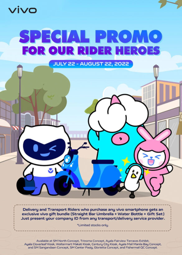 ATTENTION RIDERS: vivo Philippines Has Special Deals Just for You!