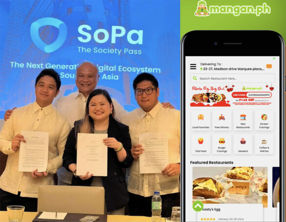Society Pass (SoPa) Welcomes Mangan.ph, Philippines Leading Restaurant Delivery Service, to its Ever Expanding Next Generation Digital Ecosystem