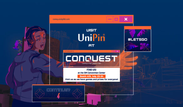 UniPin Joins CONQuest Festival 2022, Come Visit and Play with Us!
