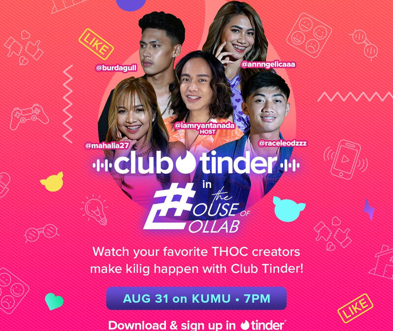Club Tinder and The House of Collab Show Bring Speed-Matching from URL to IRL!