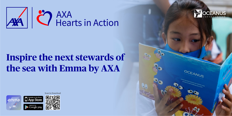AXA Philippines supports marine environmental education through Emma by AXA