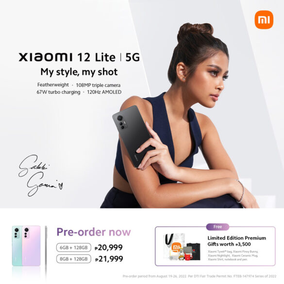 My Style, My Shot - Enhance Your Style with the New Xiaomi 12 Lite
