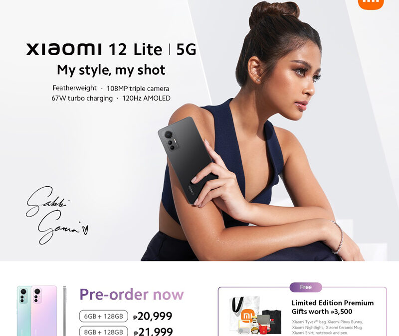 My Style, My Shot – Enhance Your Style with the New Xiaomi 12 Lite