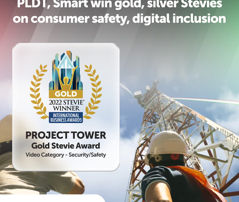 PLDT, Smart win gold, silver Stevies on consumer safety, digital inclusion