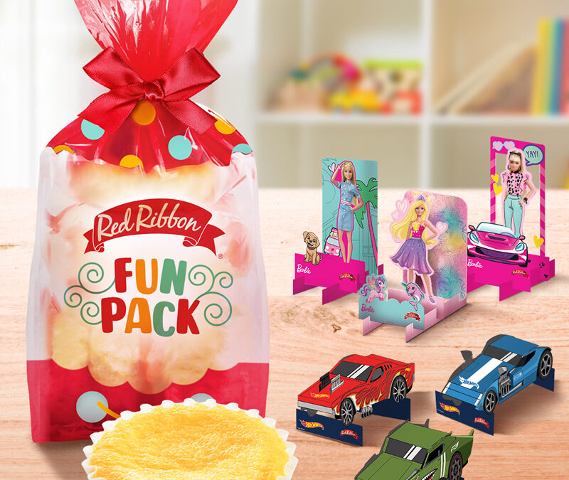 The Red Ribbon Fun Pack brings snack time and playtime together!
