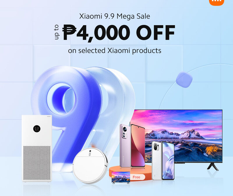 Welcome the “Ber” months at Xiaomi’s 9.9 Mega Sale on Shopee and Lazada