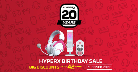 HyperX Celebrates 20 Years of Gaming with Special Promotion