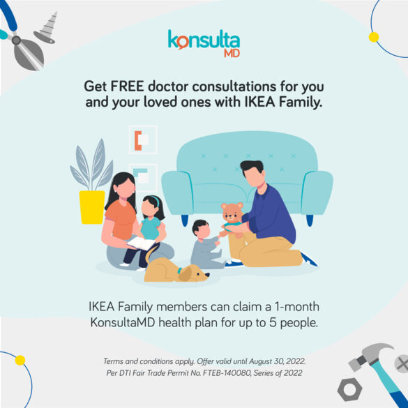 IKEA Family members get exclusive free KonsultaMD health plan