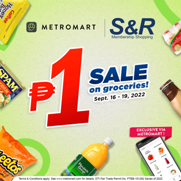 S&R kicks off exclusive PISO SALE this Sept 16 - 19, 2022