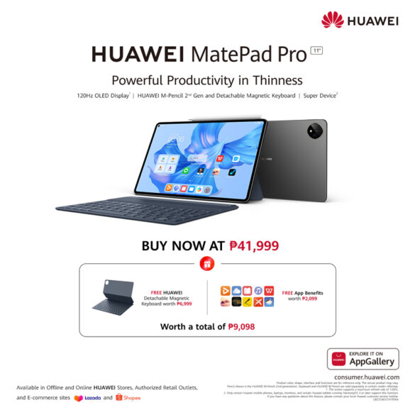 The only PRO for the PRO’s: All-new HUAWEI MatePad Pro 11 launched in the Philippines
