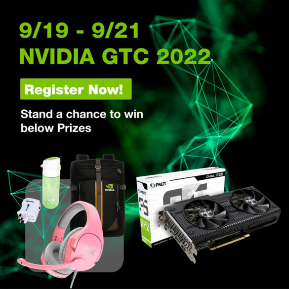 Don't miss the chance to connect with AI developers and innovators at GTC Sep 2022