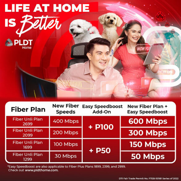 You can’t miss this Limited-time Easy Speedboost offer from PLDT Home!