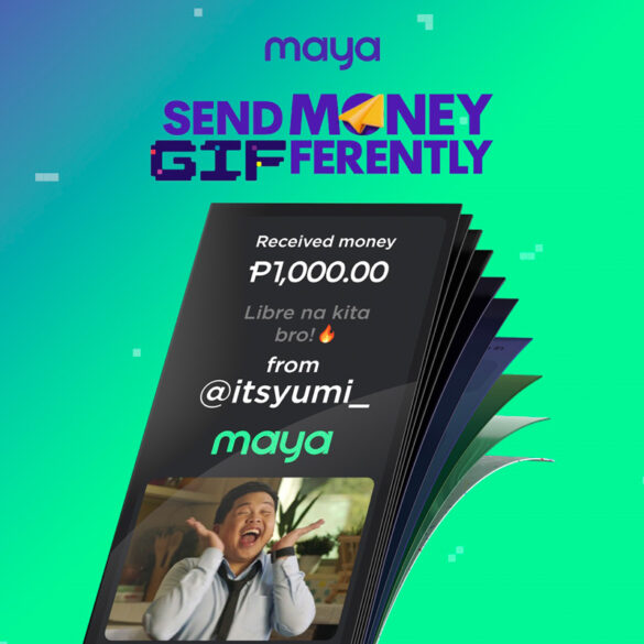 Maya serves the best GIF for your different Send Money moods!