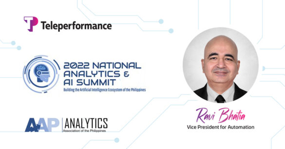 Teleperformance Philippines shares data analytics insights in 2022 AI Summit
