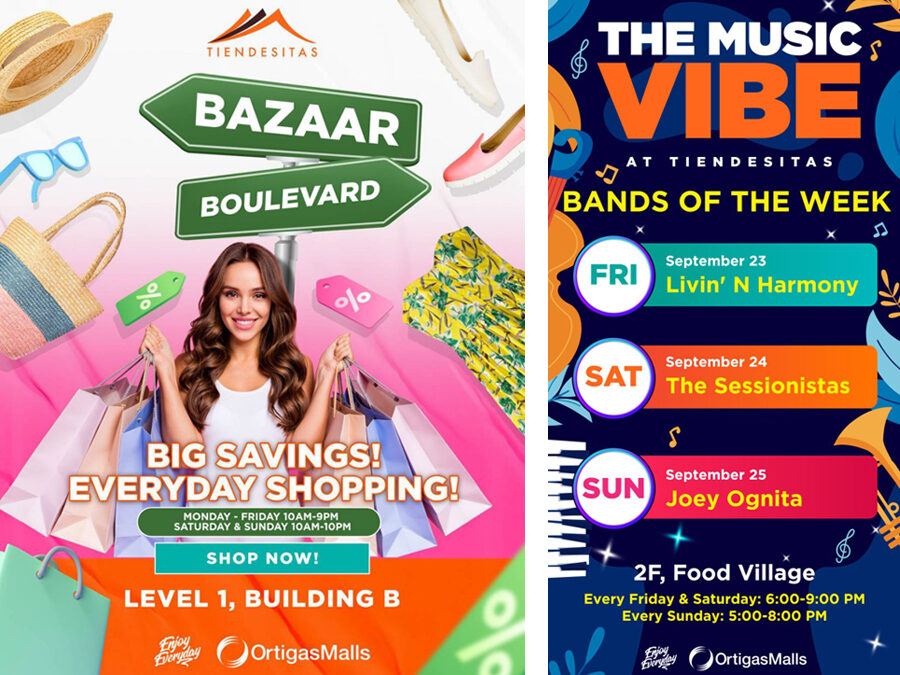 What’s new at Tiendesitas this holiday season? Enjoy the Bazaar Boulevard daily, The Music Vibe every weekend!