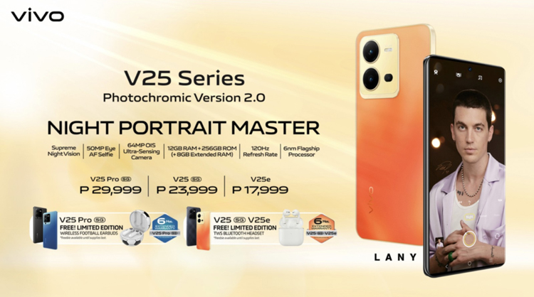 vivo elevates mobile night photography with the #NightPortraitMaster vivo V25 Series, now available in PH