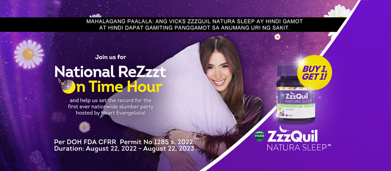 Rest on time at the first ever nationwide online slumber party